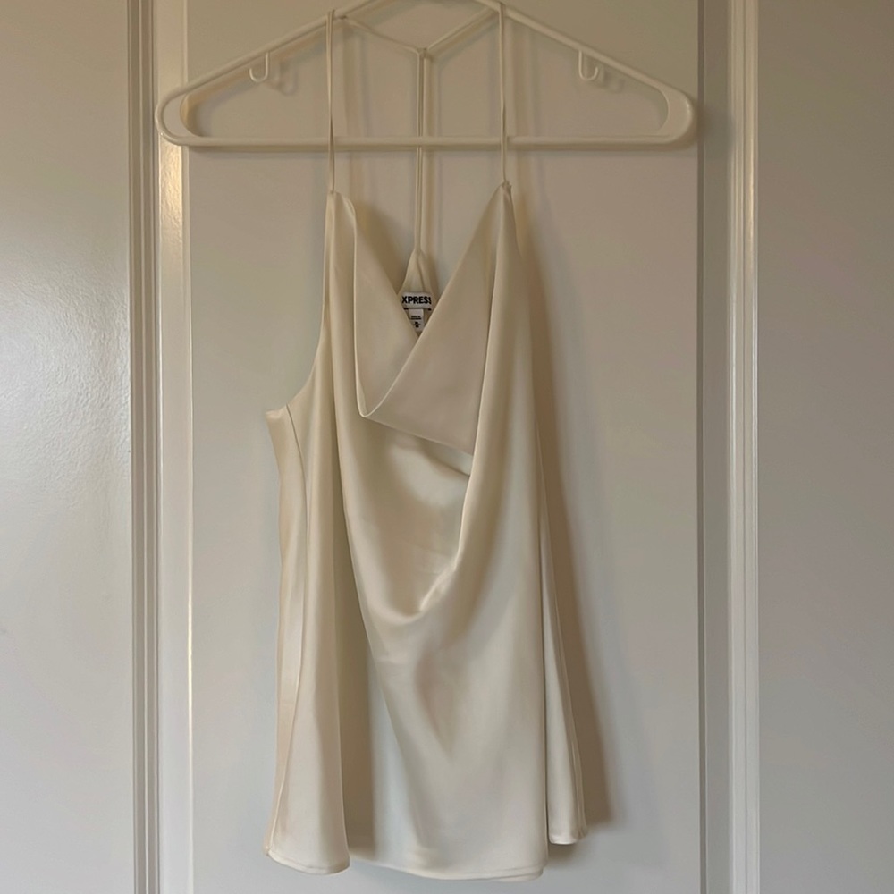Express White Camisole Tank M